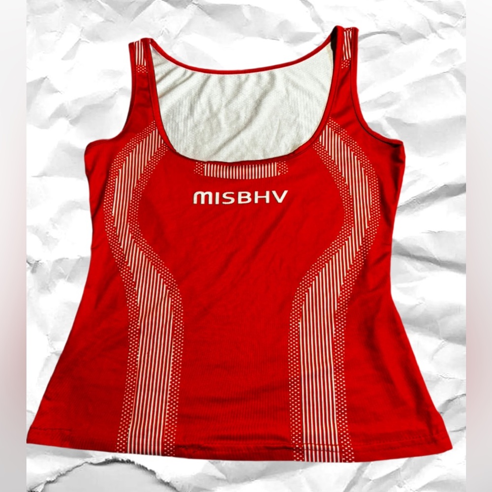 MISBHV orange
 Graphic Performance Tank Top